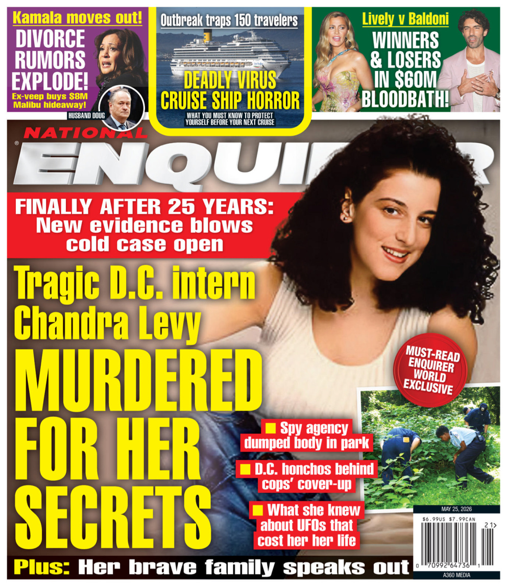 National Enquirer May 25 2026 National Enquirer Kitap Kapağı