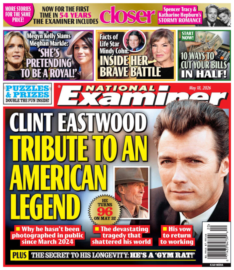 National Examiner May 18 2026 National Examiner Kitap Kapağı