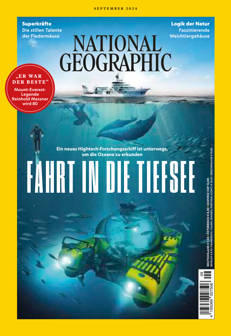 National Geographic September 2024 GER National Geographic Kitap Kapağı