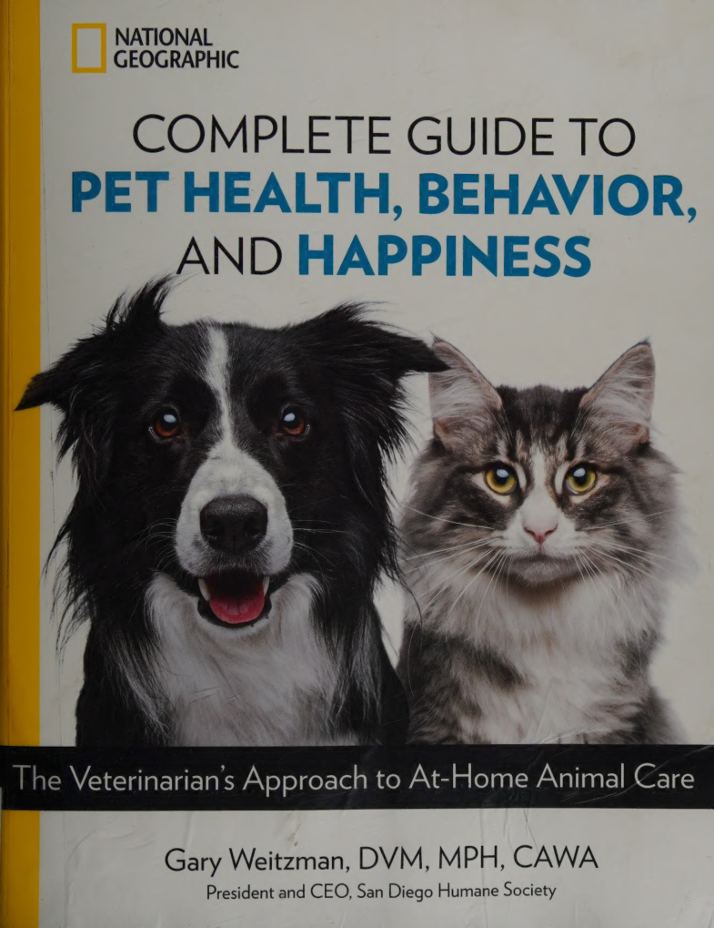 National Geographic Complete Guide to Pet Health, Behavior and Happiness PDF Download