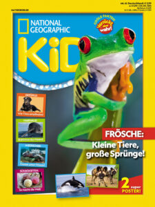 National Geographic KiDS Deutschland Nr55 2025 GER National Geographic KiDS Deutschland Kitap Kapağı