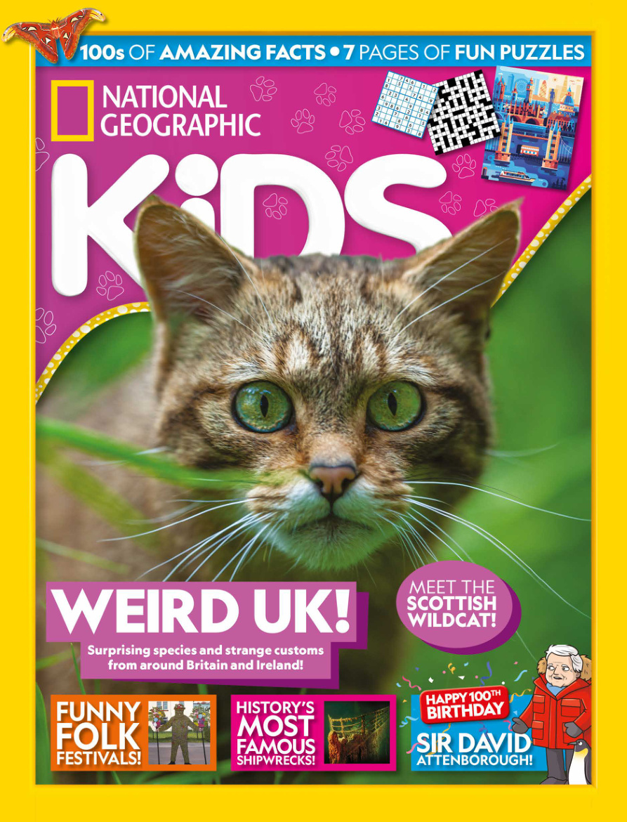 National Geographic Kids UK Issue 256 2026 National Geographic Kids UK Kitap Kapağı