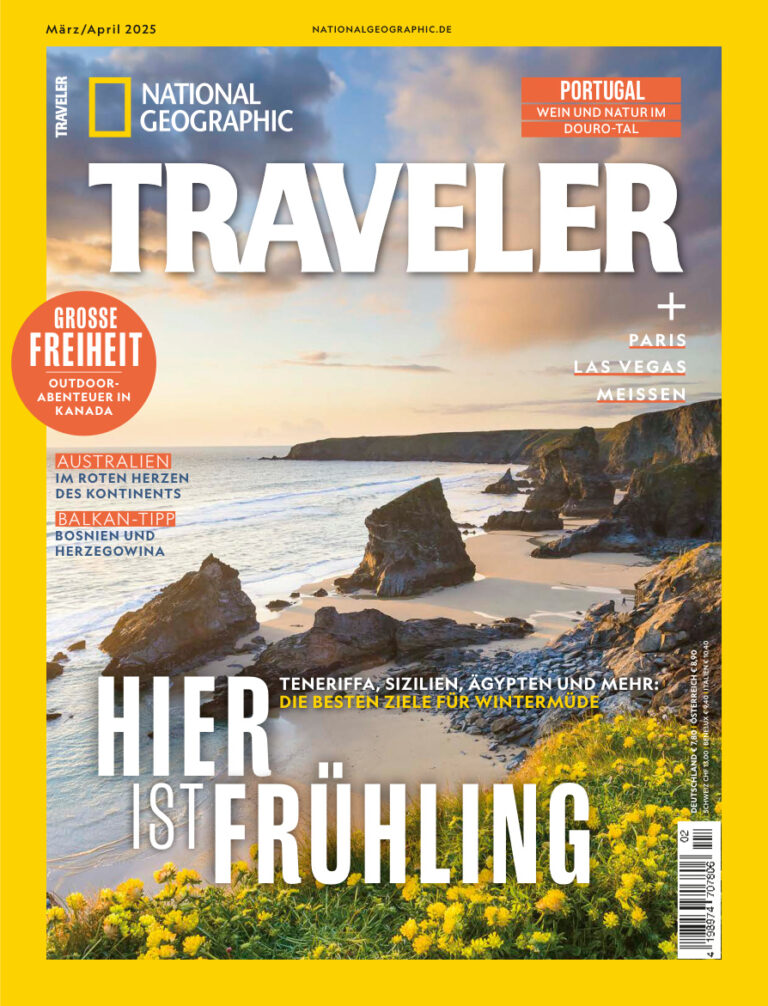 National Geographic Traveler Germany MarzApril 2025 GER National Geographic Traveler Germany Kitap Kapağı