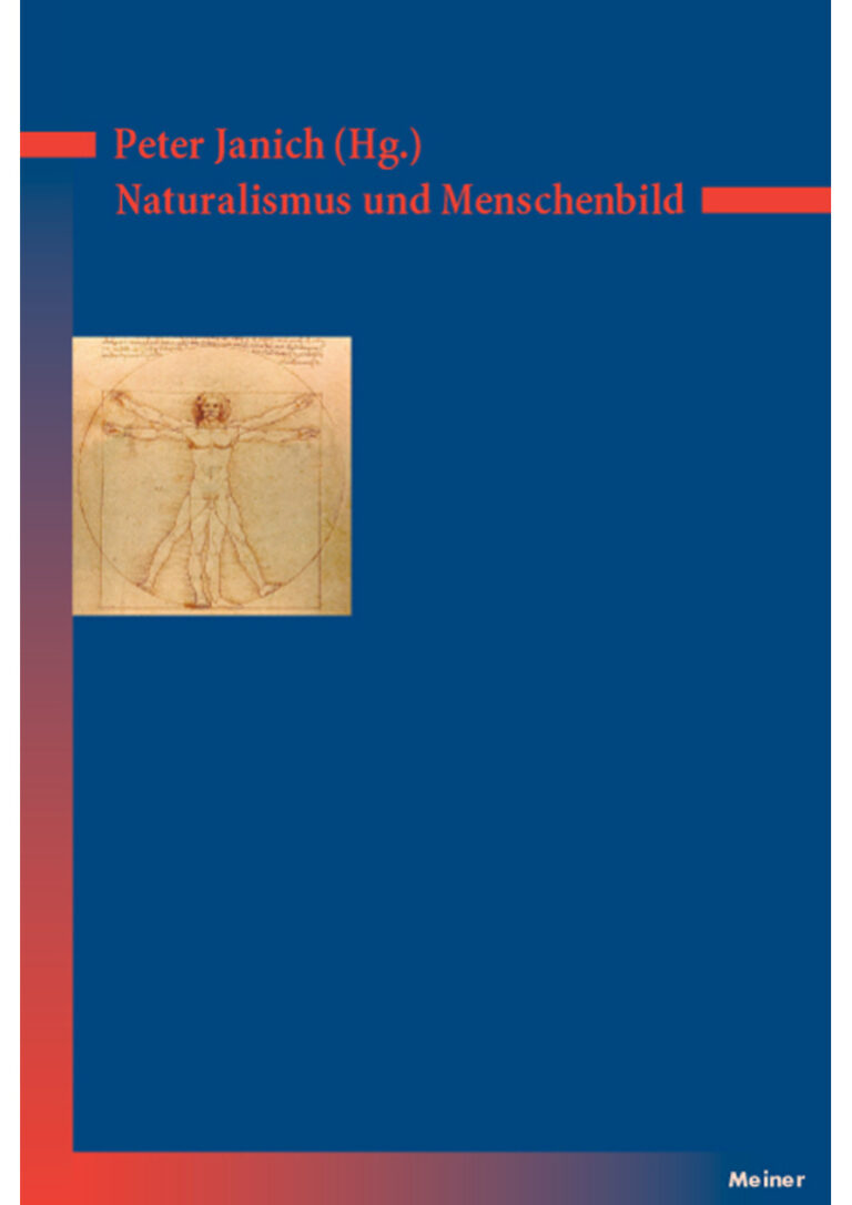 Naturalismus und Menschenbild German Edition Peter Janich Kitap Kapağı