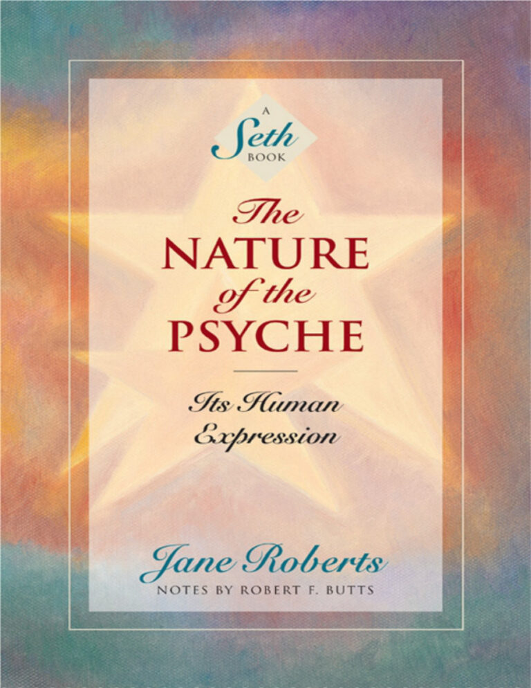 Nature of psyche Jane roberts Kitap Kapağı