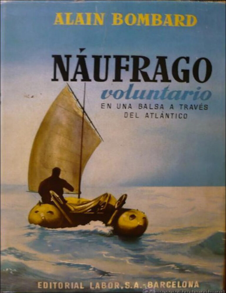 Naufrago volontario Spanish Edition Alain Bombard Kitap Kapağı