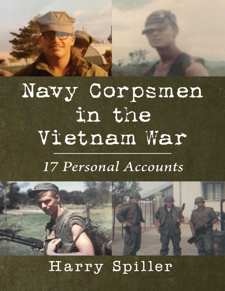Navy Corpsmen in the Vietnam War Harry Spiller Kitap Kapağı