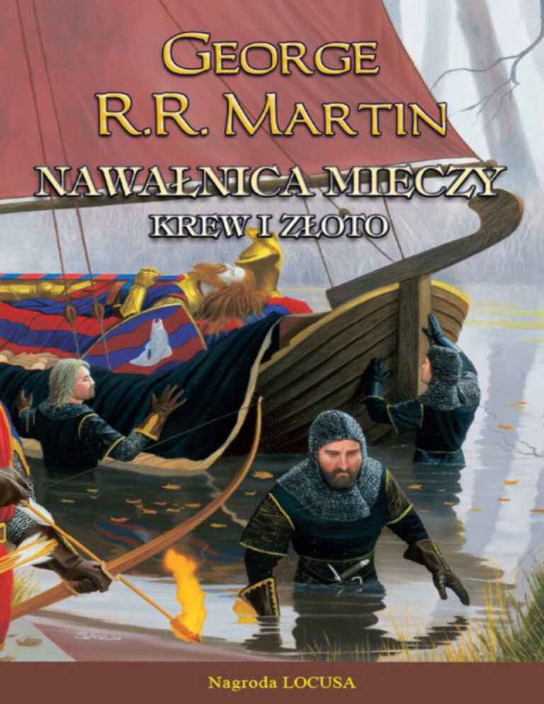 Nawałnica mieczy Krew i złoto Polish Edition George RR Martin Kitap Kapağı