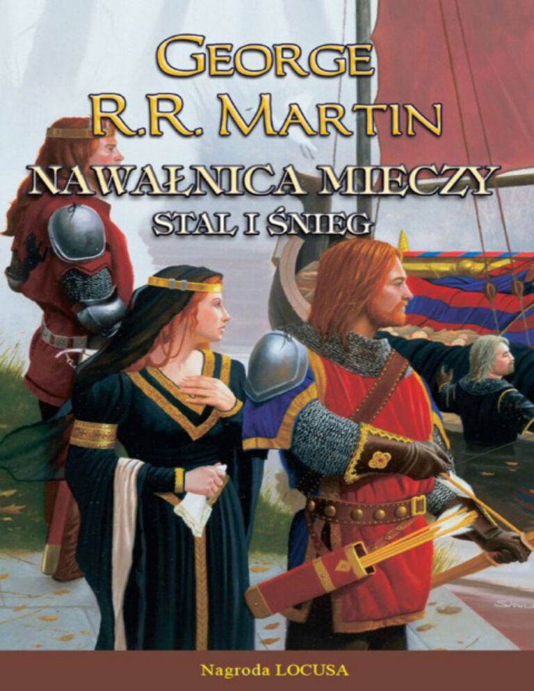 Nawałnica mieczy Stal i śnieg Polish Edition George RR Martin Kitap Kapağı