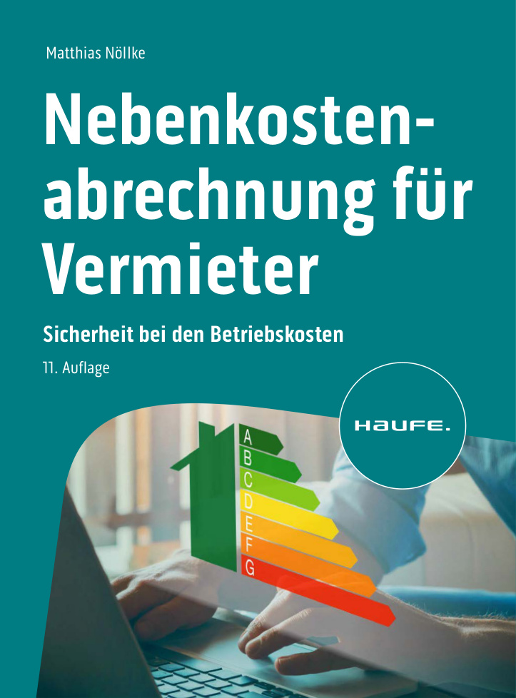Nebenkostenabrechnung fur Vermieter German Edition Matthias Nollke Kitap Kapağı