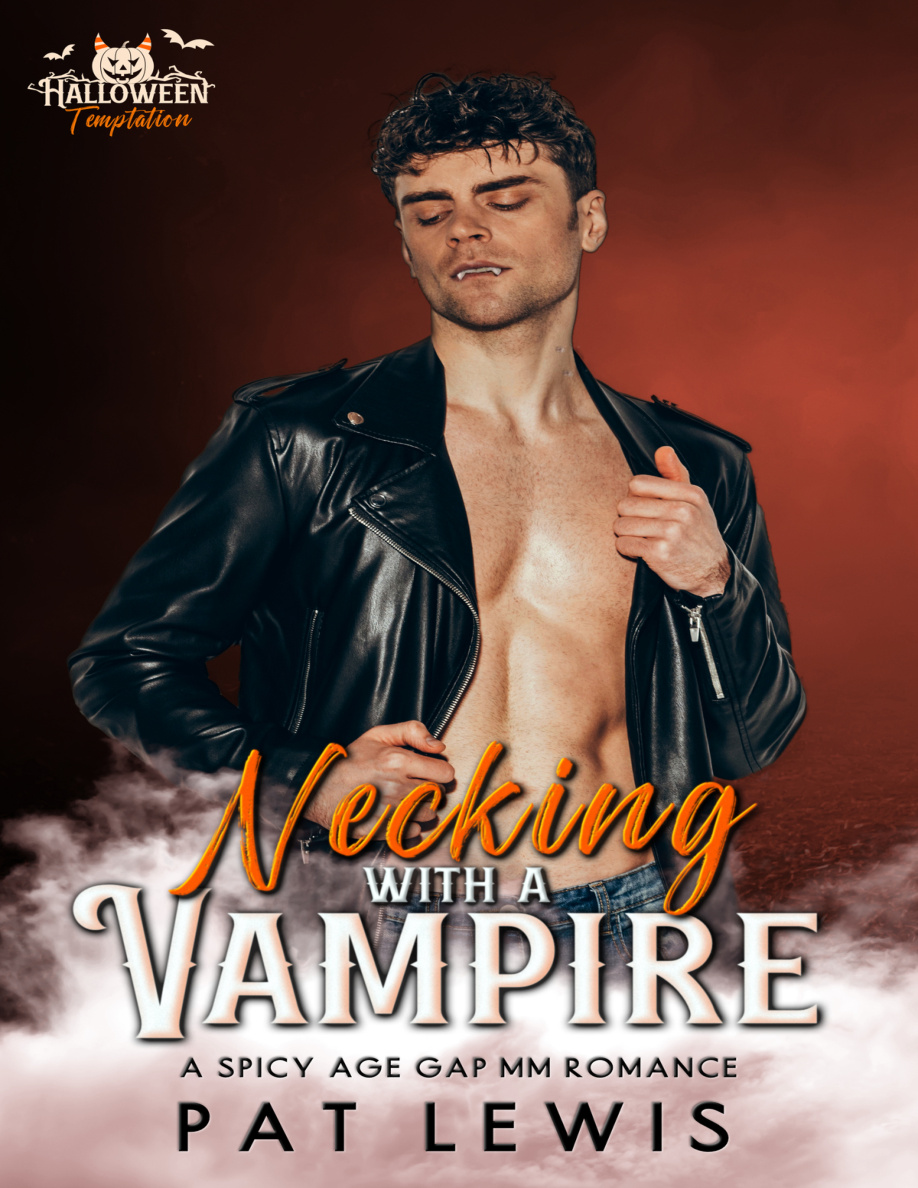 Necking with a Vampire Pat Lewis Kitap Kapağı