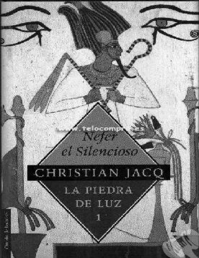 Nefer el silencioso Jacq Christian Kitap Kapağı