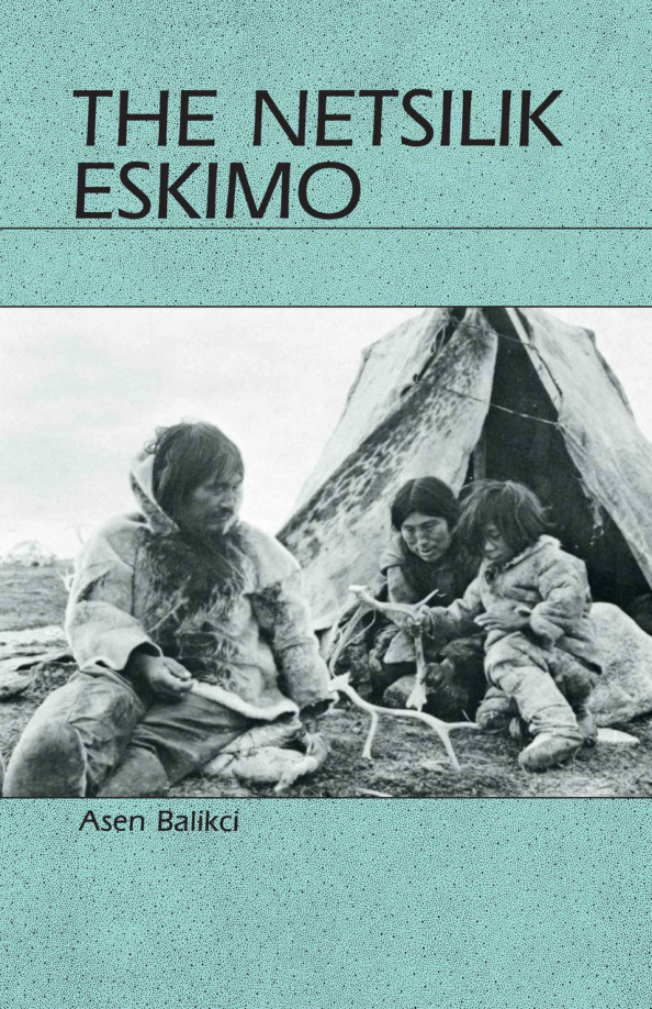 Netsilik Eskimo Balikci Asen Kitap Kapağı