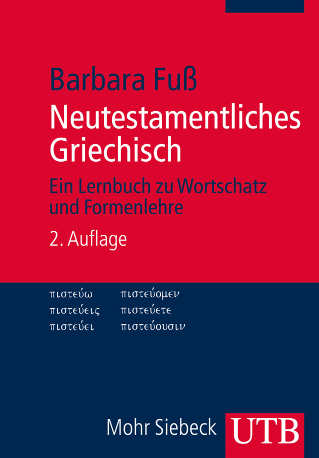 Neutestamentliches Griechisch German Edition Barbara Fuss Kitap Kapağı