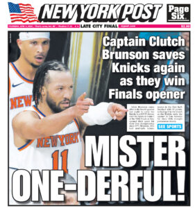 New York Post June 04 2026 New York Post Kitap Kapağı
