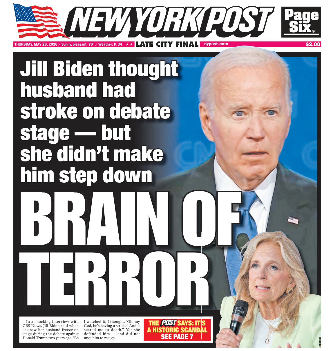 New York Post May 28 2026 New York Post Kitap Kapağı