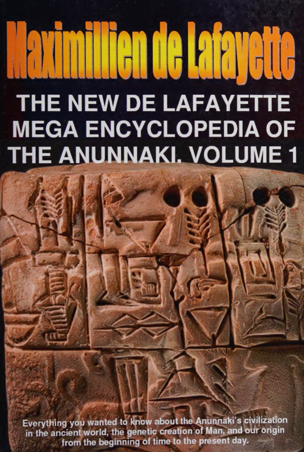 New de Lafayette Mega Encyclopedia of Anunnaki Volume 1 Maximillien De Lafayette Kitap Kapağı