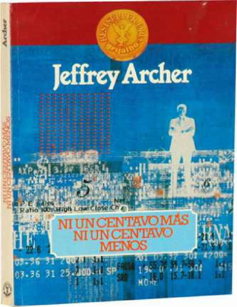 Ni un centavo mas ni un centavo menos Spanish Archer Jeffrey Kitap Kapağı