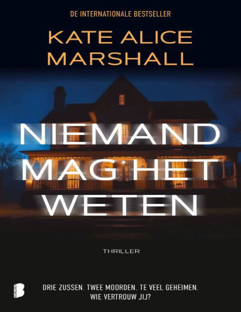 Niemand mag het weten Dutch Edition Kate Alice Marshall Kitap Kapağı
