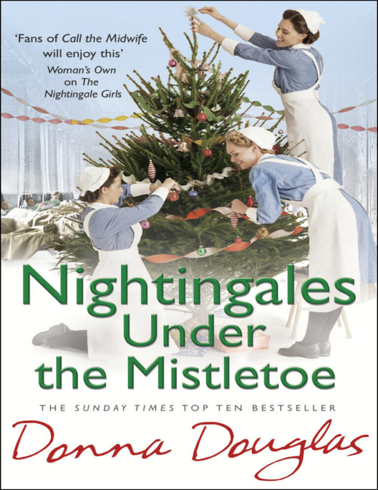 Nightingales Under the Mistletoe Donna Douglas Kitap Kapağı
