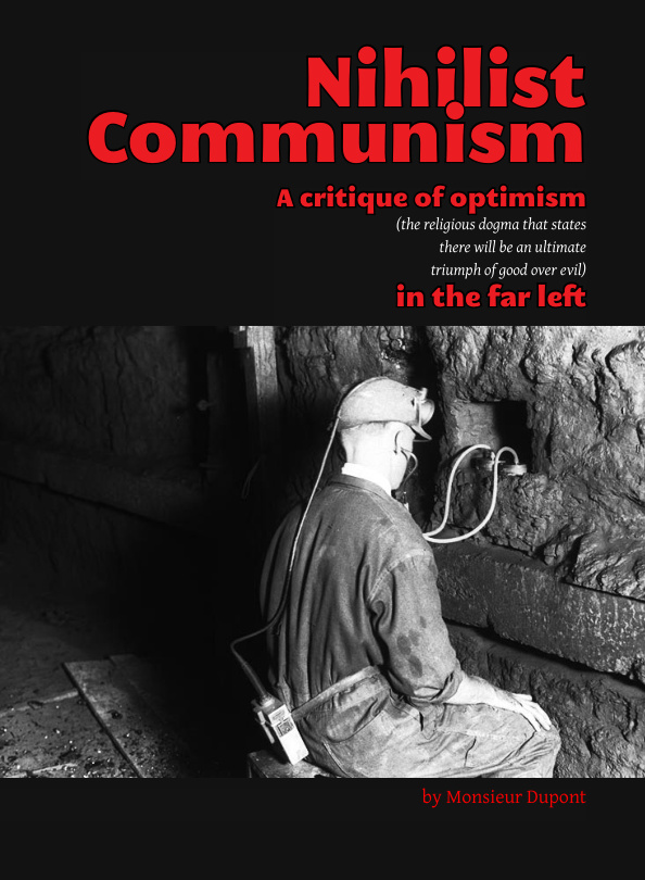 Nihilist Communism Monsieur Dupont Kitap Kapağı