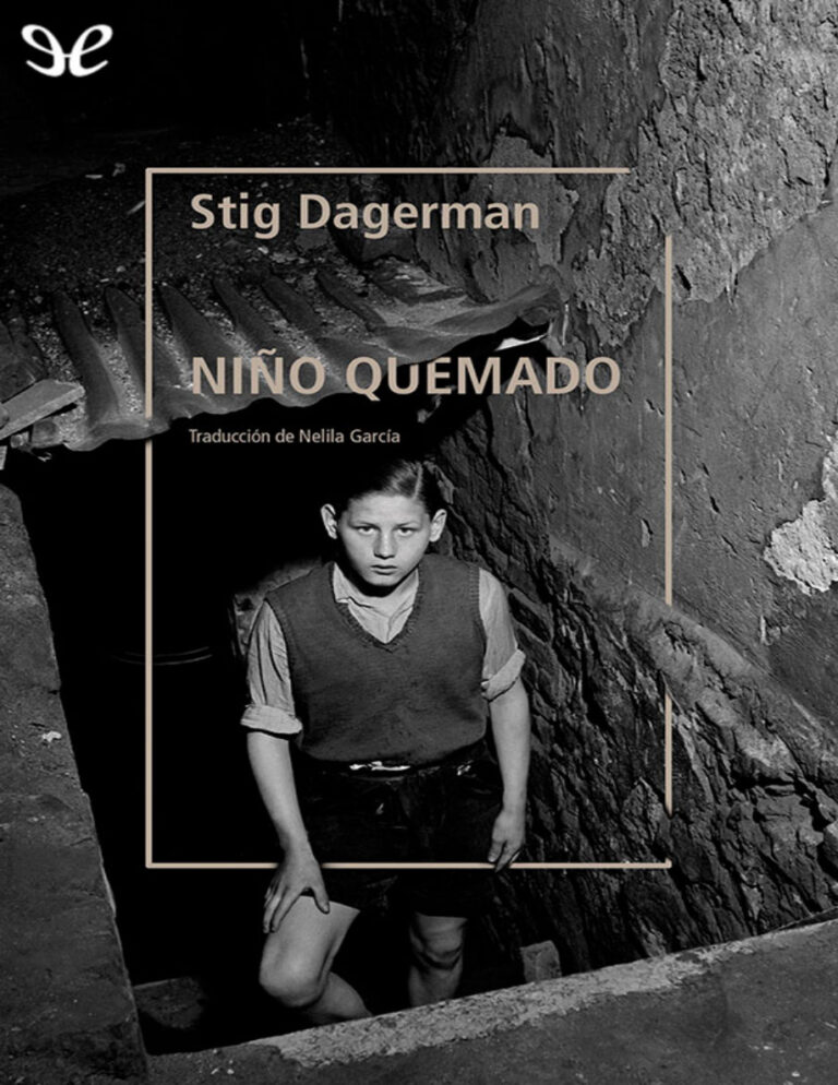 Nino quemado Spanish Edition Stig Dagerman Kitap Kapağı