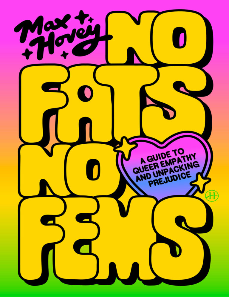 No Fats No Fems Max Hovey Kitap Kapağı