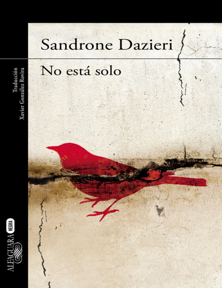 No esta solo Sandrone Dazieri Kitap Kapağı