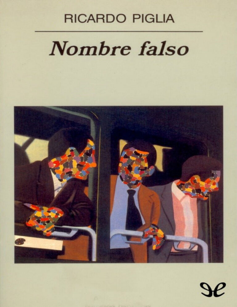 Nombre falso Ricardo Piglia Kitap Kapağı