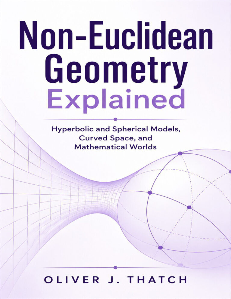 Non Euclidean Geometry Explained Oliver J Thatch Kitap Kapağı