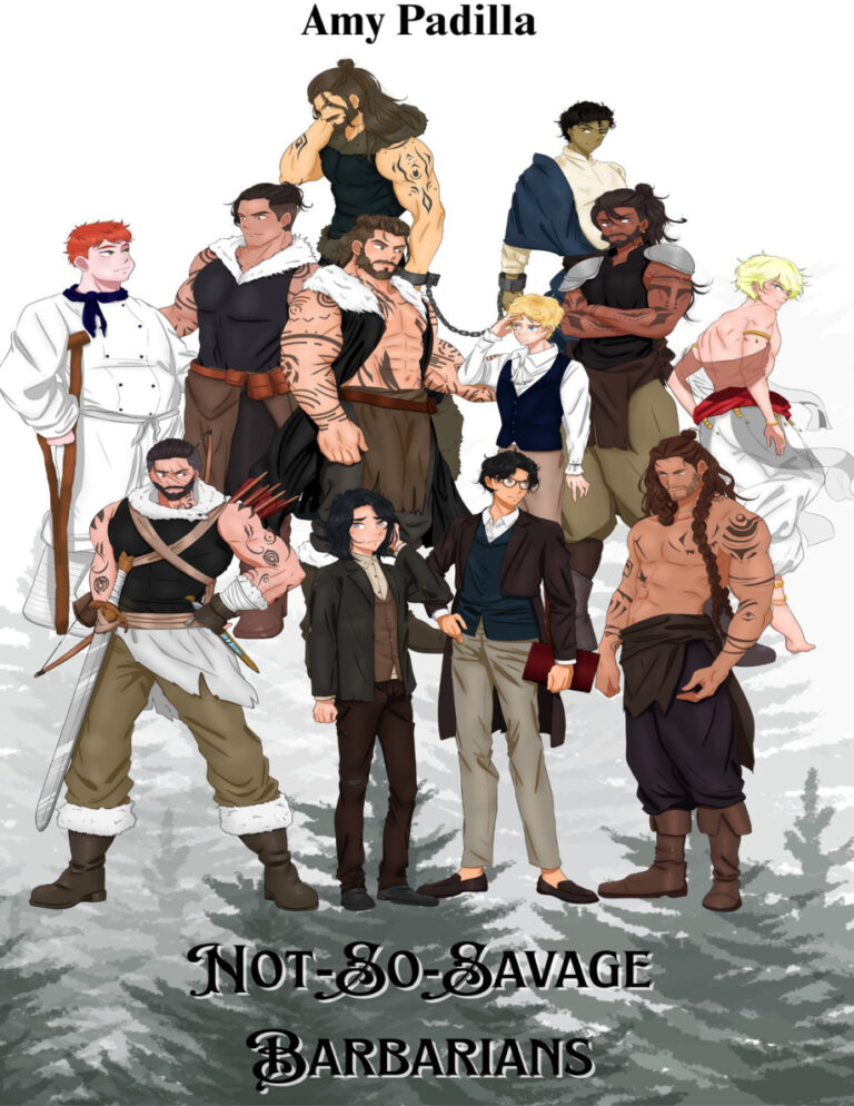 Not So Savage Barbarians Omnibus Amy Padilla Kitap Kapağı