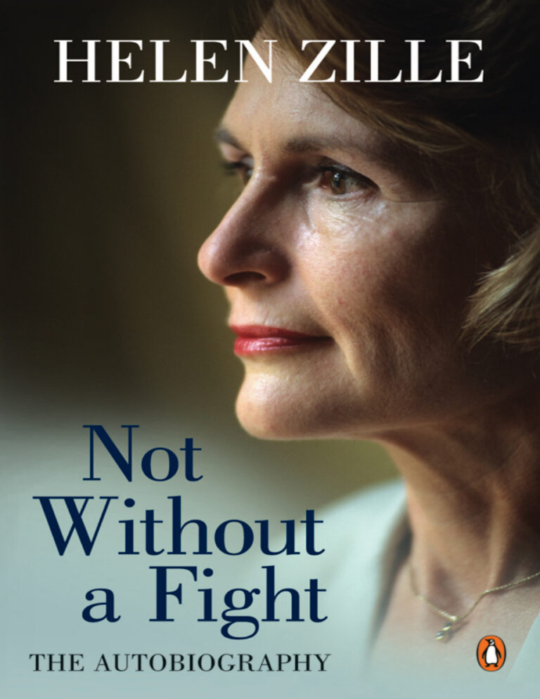 Not Without a Fight The Autobiography Helen Zille Kitap Kapağı