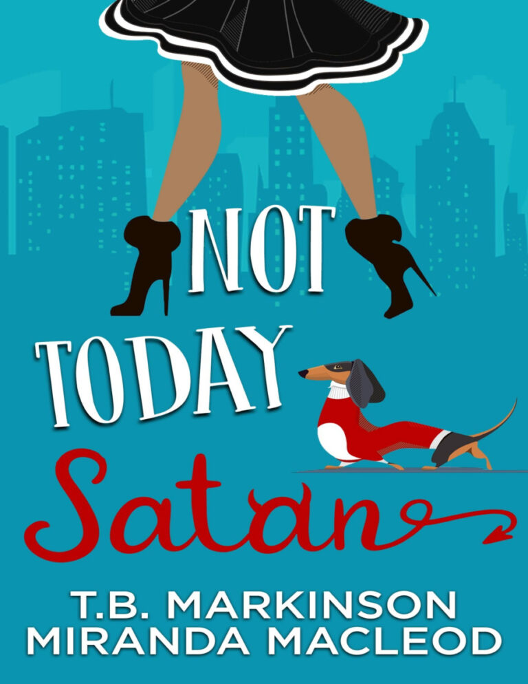 Not today satan TB Markinson Kitap Kapağı