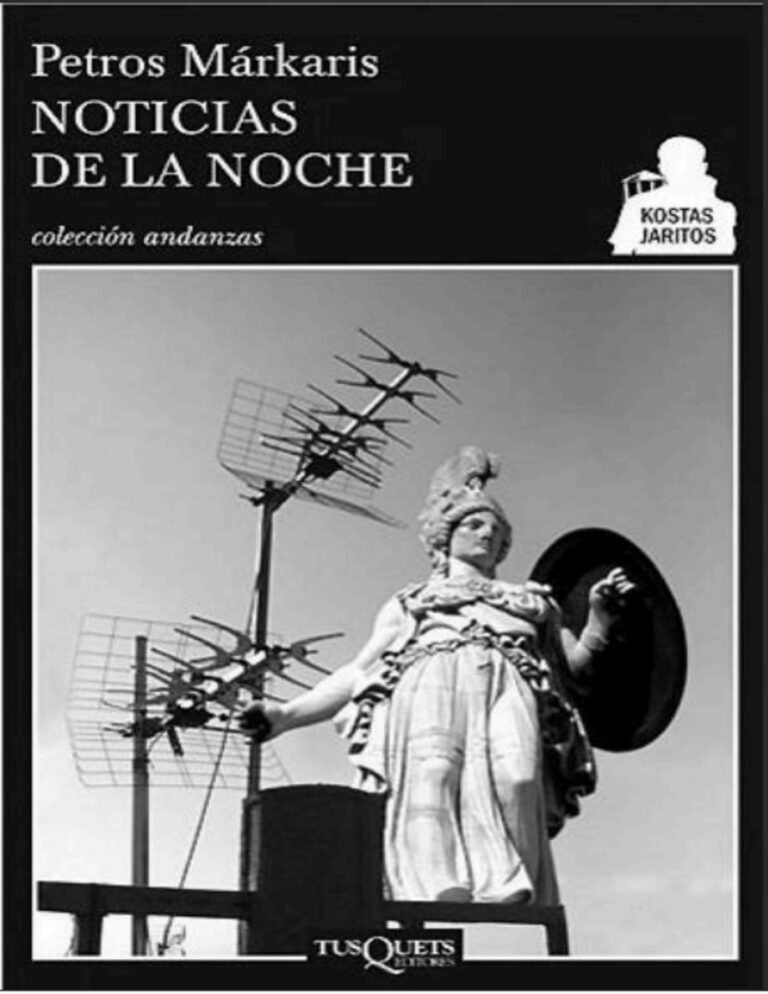 Noticias de la noche Petros Markaris Kitap Kapağı