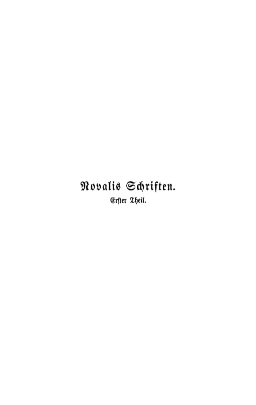 Novalis Schriften German Edition Novalis Kitap Kapağı