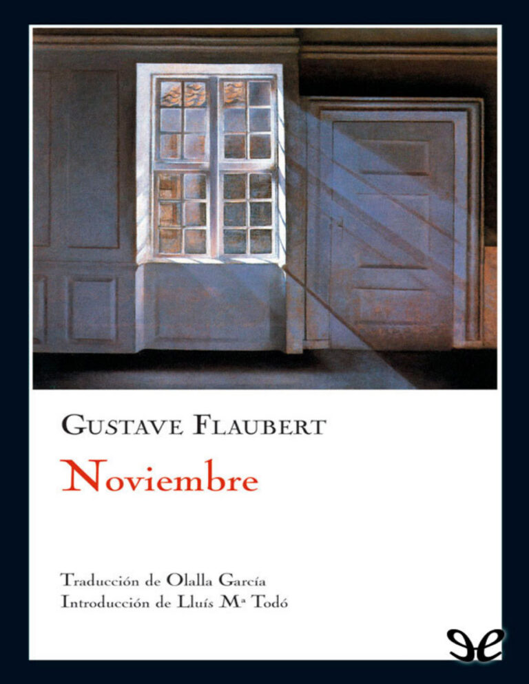 Noviembre Gustave Flaubert Kitap Kapağı