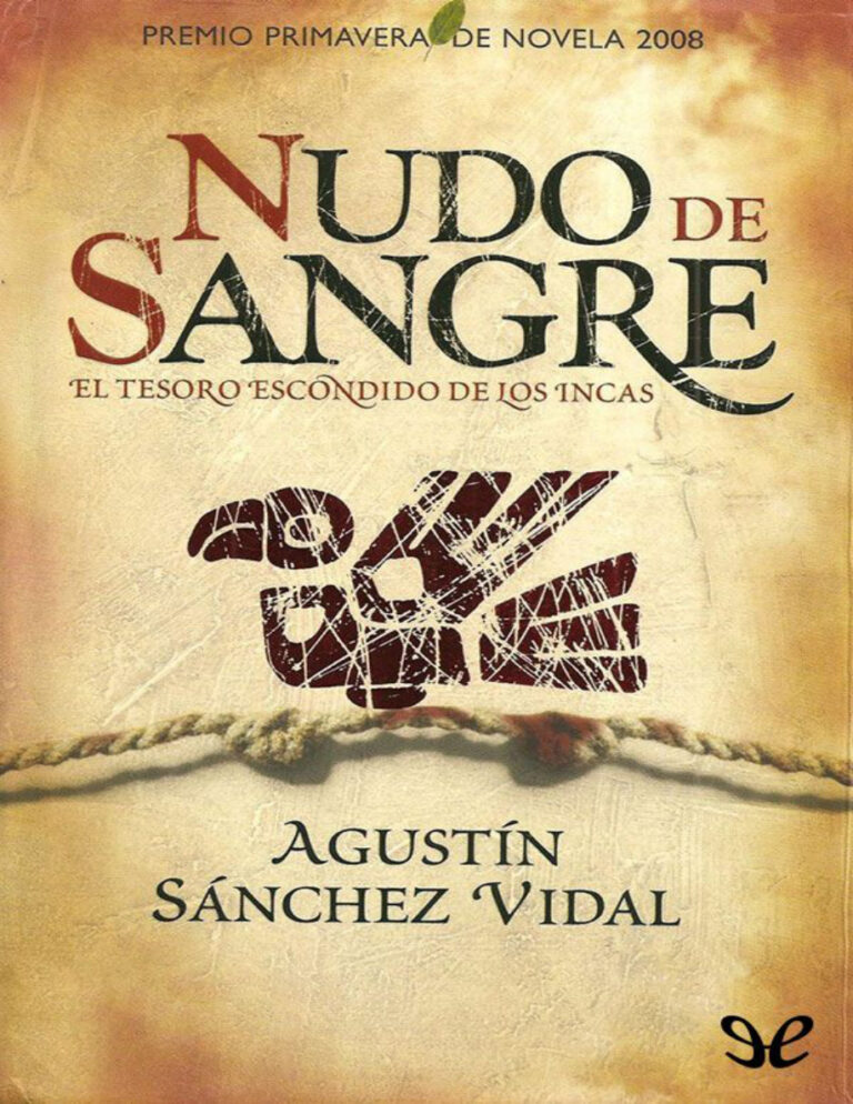 Nudo de sangre Agustin Sanchez Vidal Kitap Kapağı