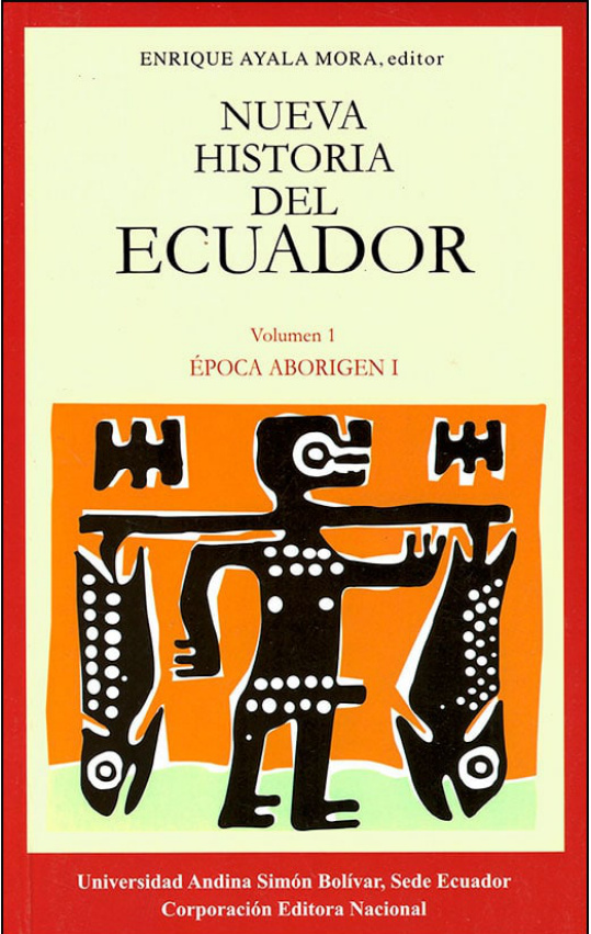 Nueva Historia del Ecuador Enrique Ayala Mora Kitap Kapağı