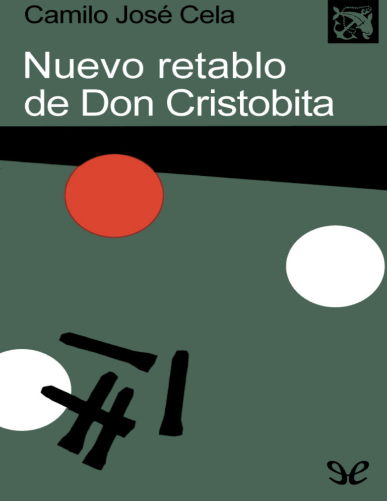 Nuevo retablo de Don Cristobita Spanish Edition Camilo Jose Cela Kitap Kapağı