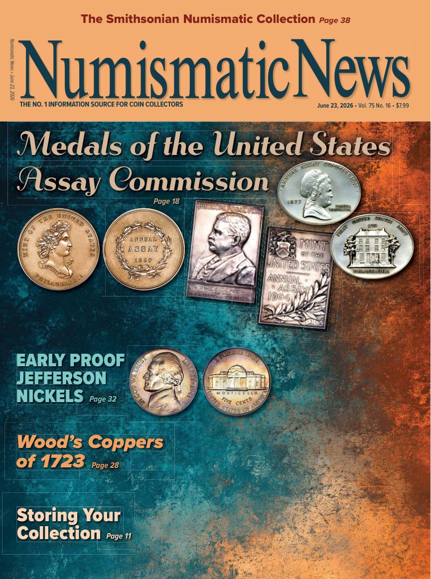 Numismatic News Vol 75 No 16 June 23 2026 Numismatic News Kitap Kapağı