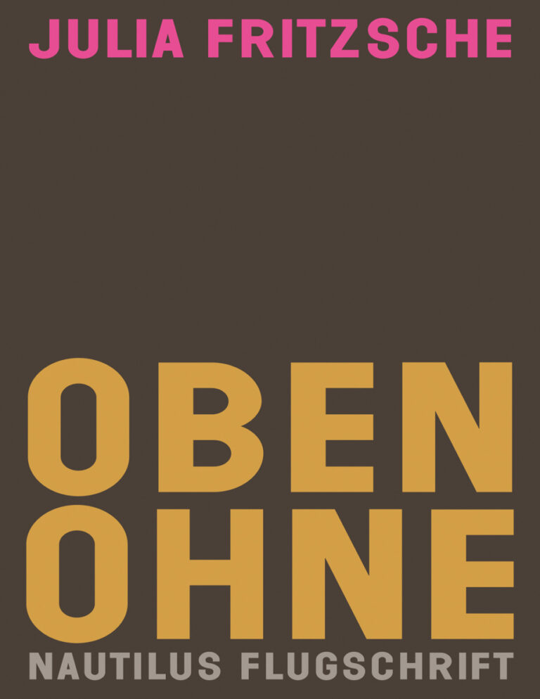 Oben ohne German Edition Julia Fritzsche Kitap Kapağı