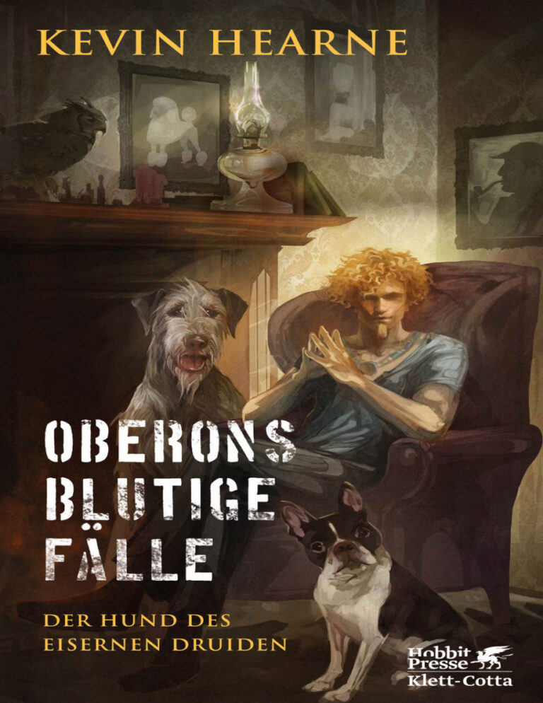 Oberons blutige Falle German Edition Kevin Hearne Kitap Kapağı