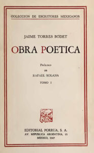 Obra poetica I Spanish Edition Jaime Torres Bodet Kitap Kapağı