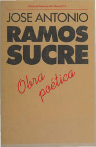 Obra poetica Spanish Edition Jose Antonio Ramos Sucre Kitap Kapağı