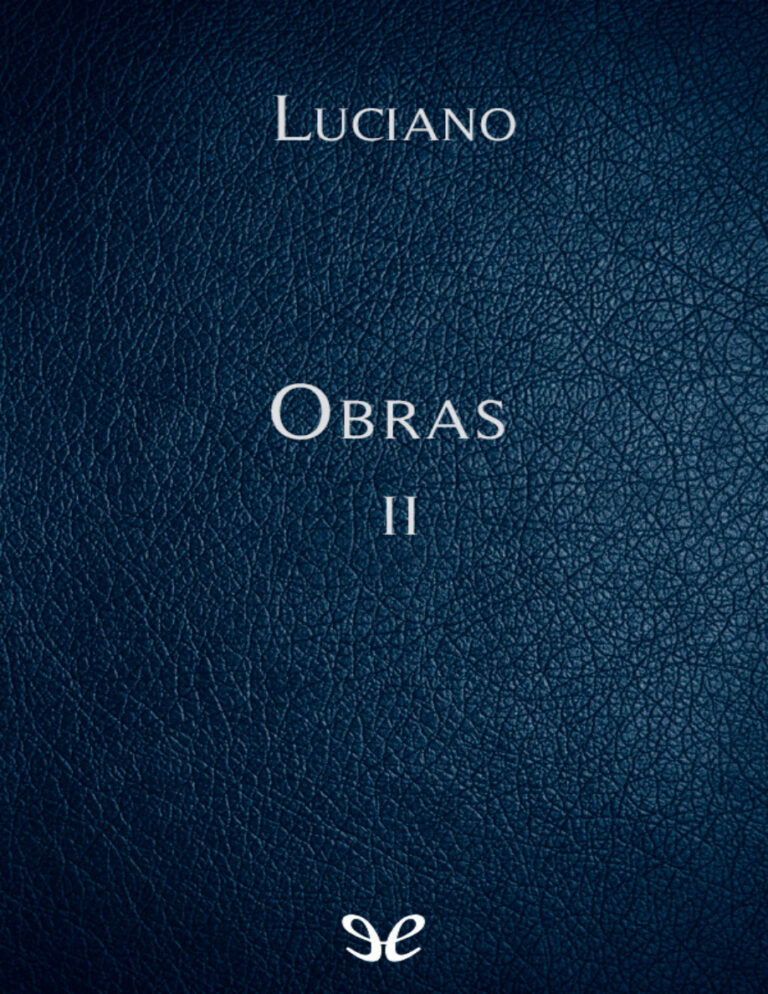 Obras II Spanish Edition Luciano de Samosata Kitap Kapağı