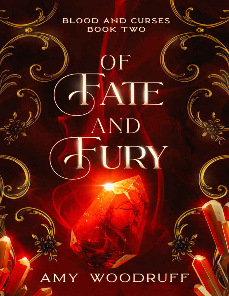 Of Fate and Fury Amy Woodruff Kitap Kapağı