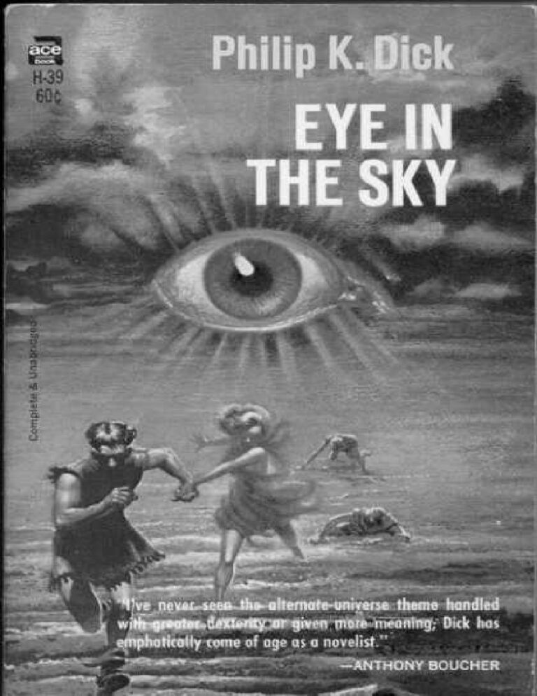 Ojo en el cielo Philip Dick K Kitap Kapağı