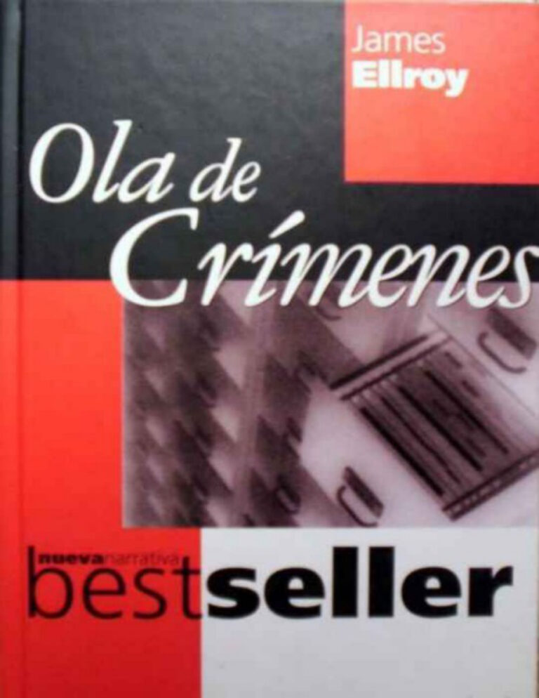 Ola de crimenes Spanish Ellroy James Kitap Kapağı
