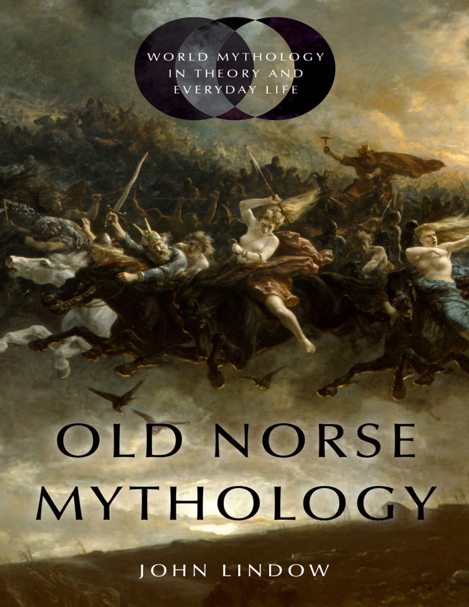 Old Norse Mythology John Lindow Kitap Kapağı