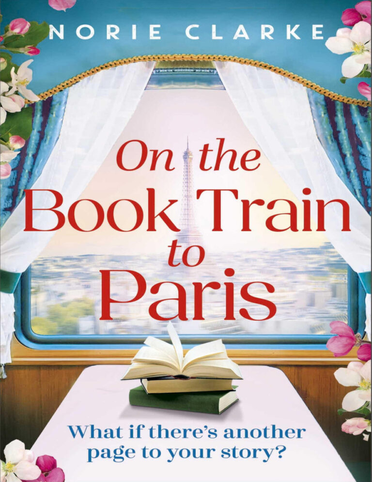 On the Book Train to Paris Norie Clarke Kitap Kapağı
